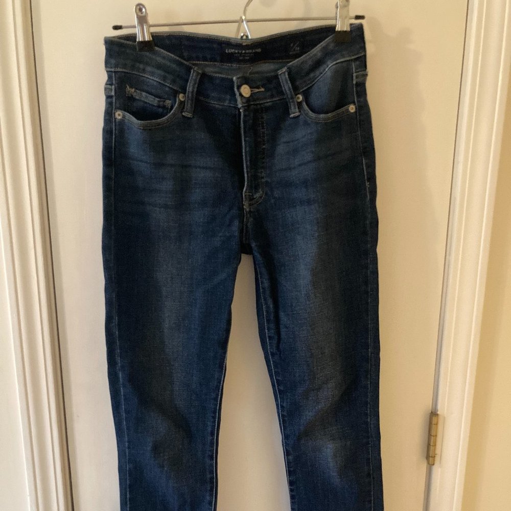 LUCKY BRAND Mid Rise Skinny Jeans Size 2/26
